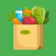 Liste courses & garde-manger icon