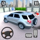bil parkering spil: bil spil icon
