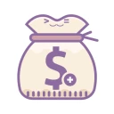 Money+家計簿: 超かわいいオフライン家計簿 icon