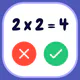 Multiplication Games Math quiz icon