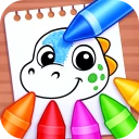 Dino Coloring Game icon