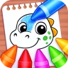 Dino Coloring Game icon