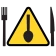 Lebensmittelwarnung icon
