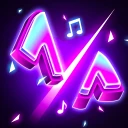 リズムライトナイフ - 音楽の対立の夜 icon