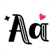 Fonts: Clavier à Écriture icon