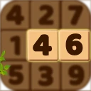 Wood Number Match icon