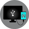 USB Connector Cast Phone to TV icon