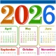 2026 Calendar icon