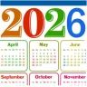 2026 Kalender icon