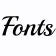 Ecriture Police Clavier Fonts icon