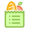 買い物リスト : メモ帳, チェックリスト, レシピ記録 icon