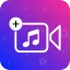 Lägg till musik i videon icon