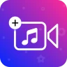 Lägg till musik i videon icon