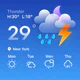 Nøyaktig Værmelding - Værradar icon