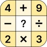 Crossmath® - Math Puzzle Games icon