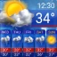 天気予報ウィジェット icon