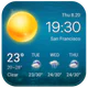 Widget de prévision météo icon
