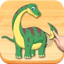 Dino Puzzle for Kids Full Game icon