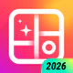 PicsLeap–AI Photo Editor &Grid icon