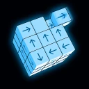 탭하여 3D 큐브를 해제하세요 icon
