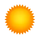 Vackert väder icon