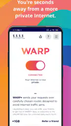 1.1.1.1 + WARP: Safer Internet screenshot