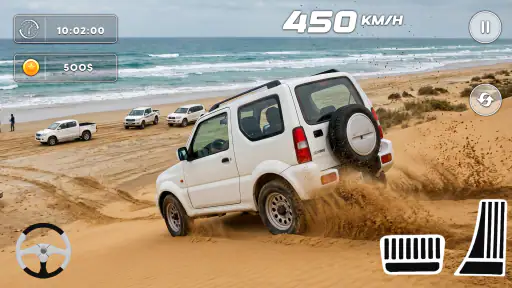 4x4 Jeep Land Cruiser Games 3D screenshot