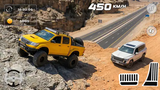 4x4 Jeep Land Cruiser Games 3D screenshot