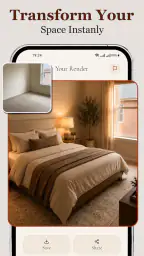 Archo – تصميم داخلي AI screenshot