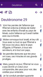 Bible en français courant screenshot