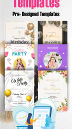 Birthday Invitation Card Maker screenshot