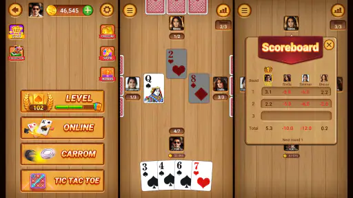 Call Break Lakdi - Online Tash screenshot