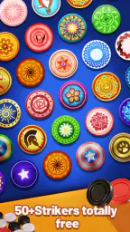 Carrom Lite-Board Offline Game screenshot