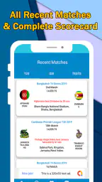 Cricgenix:تلفزيون الكريكيت الم screenshot