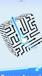 CubeAway - 3DPuzzle screenshot