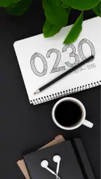 DepthX - Live Clock Wallpapers screenshot