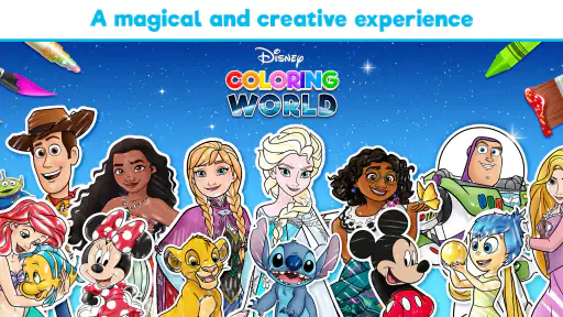 Disney Coloring World screenshot