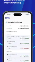 EDB 360 Business Banking App screenshot