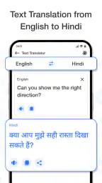 English to Hindi Translator screenshot
