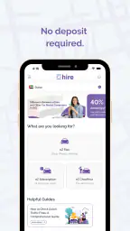 eZhire  توصيل السيارات المؤجرة screenshot