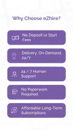 eZhire  توصيل السيارات المؤجرة screenshot