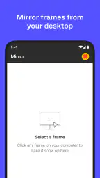 Figma: view. comment. mirror. screenshot