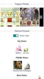 Fragrantica Perfumes screenshot