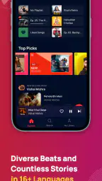 Gaana- Hindi Song, Music App screenshot