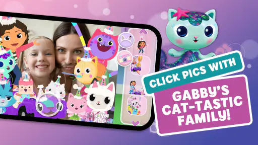 Gabby's Dollhouse: ألعاب قطط screenshot