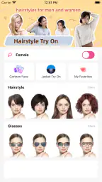 Modiface Haircut：Hair Makeover screenshot