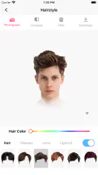 Modiface Haircut：Hair Makeover screenshot
