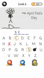 Hangman Words: 2 player games screenshot
