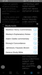 Amharic Bible with Audio screenshot