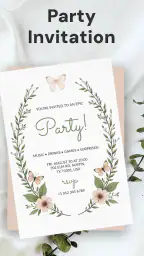 Invitation Card Maker + RSVP screenshot